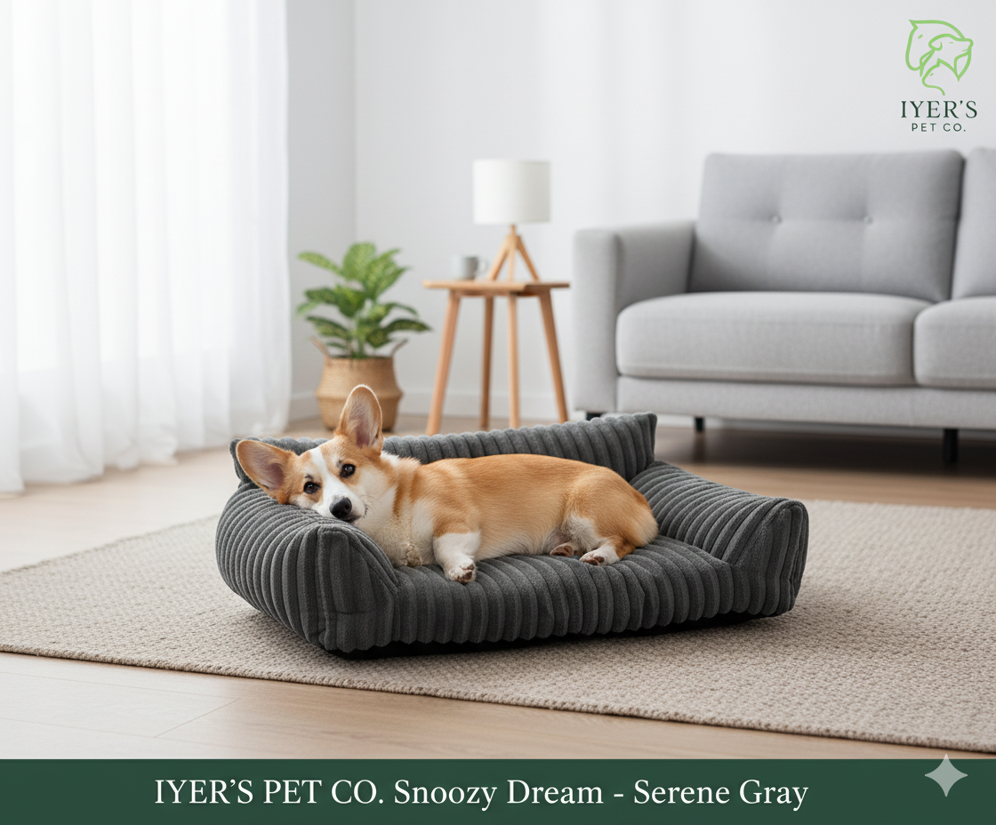The Premium Ortho-Relief™ Dog Bed: Therapeutic Joint & Calming Support