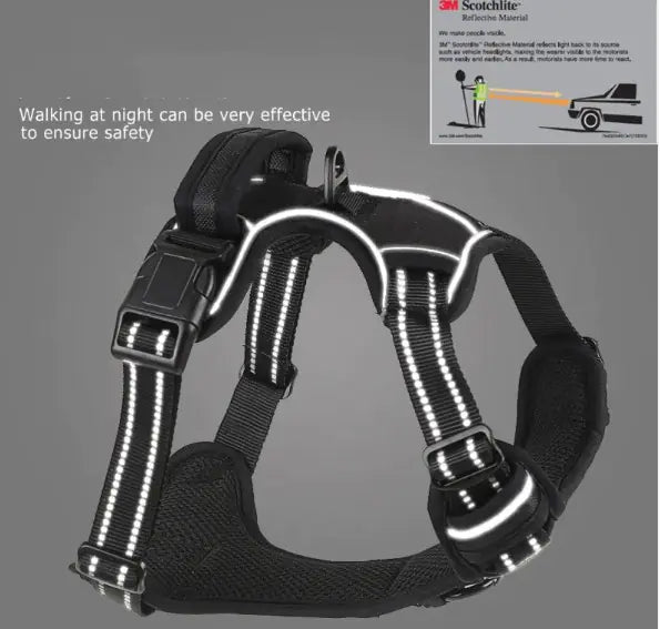 Reflective Dog Harness | Durable & Safe No-Pull Vest