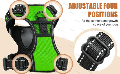 GlowPaws™ High-Visibility LED Safety Harness - USB Rechargeable