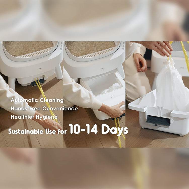 Self-cleaning Smart Cat Litter Box - Automatic Cat Litter Box