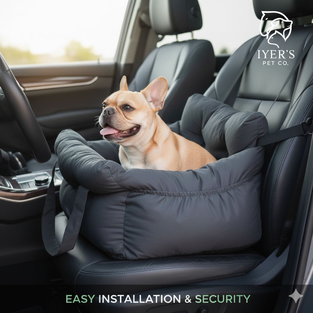 Luxury All-in-One Pet Car Carrier & Couch Bed