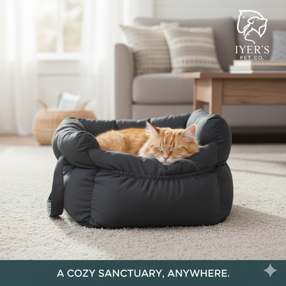 Luxury All-in-One Pet Car Carrier & Couch Bed