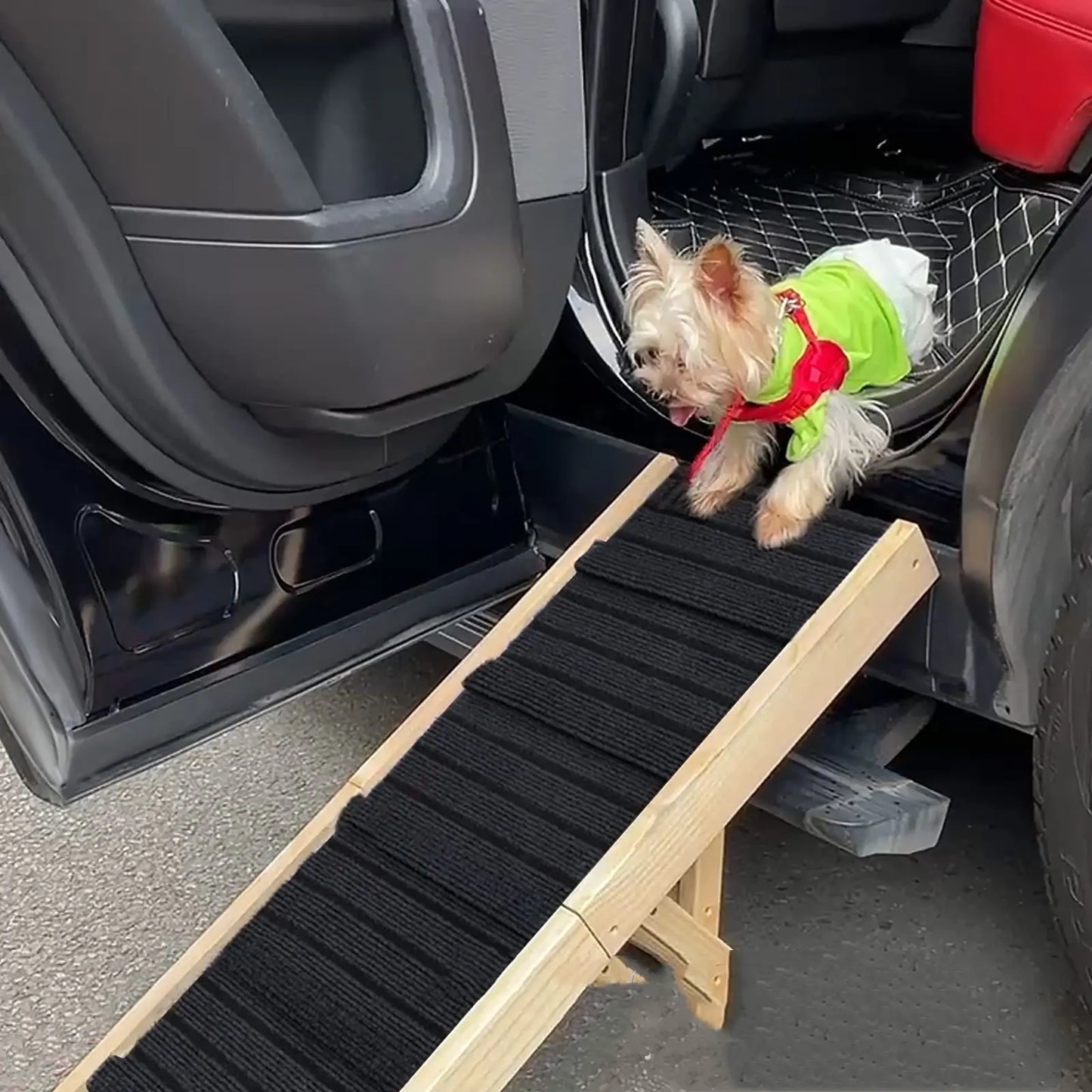 GoRamp: Foldable On-The-GO Wooden Pet Ramp
