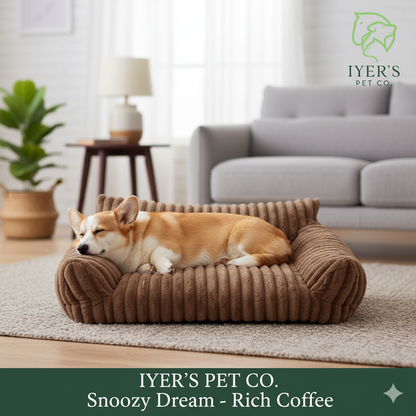 The Premium Ortho-Relief™ Dog Bed: Therapeutic Joint & Calming Support